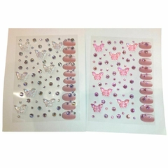 Stickers 3D nail art o corporal