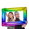Globo recuadro selfie rainbow