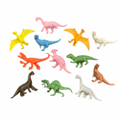 Dinosaurios plastico x12