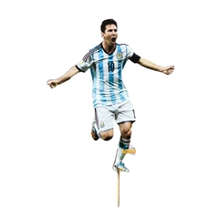 Topper Messi (maderita)