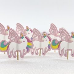 Mini toppers unicornio x20