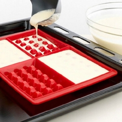 Molde de silicona waffles - comprar online
