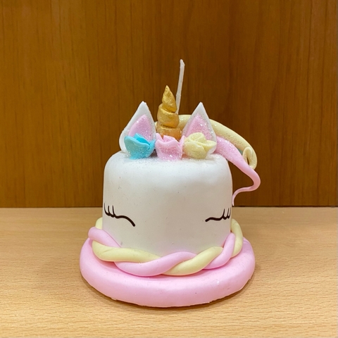 Mini torta unicornio vela