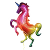 Globo unicornio glitter colores