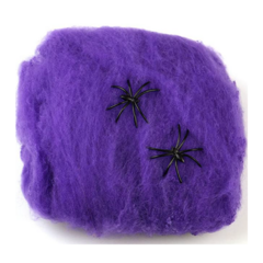Telaraña violeta (no incluye arañas) en internet