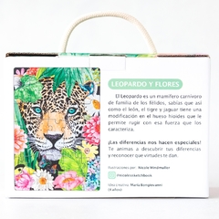 Rompecabezas Leopardos y flores - comprar online