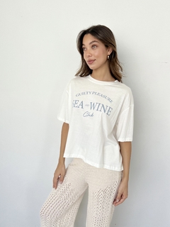 REMERA SEA AND WINE (D4219) en internet