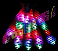 5 Corbatas Luminosas Lentejuelas Led Exc Calidad