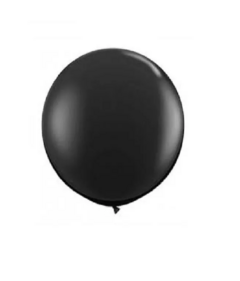 3 Piñatas Globos Negro 18 Pulgadas 45cm