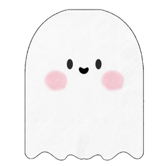 Servilletas Fantasma Halloween Fastamin Descartables