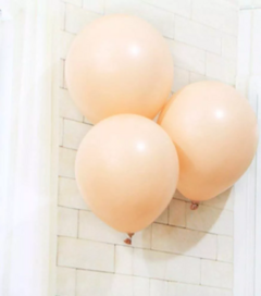 25 Globos Salmon Naranja Pastel 10 Pulgadas - comprar online