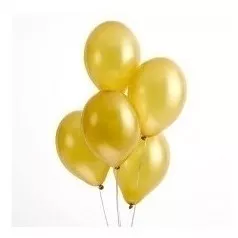 25 Globos Perlados Dorados 12 Pulgadas - comprar online