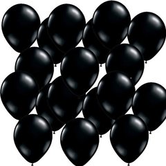 50 Globos Negros 10 Pulgadas