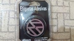 Emblemas VW resinados para Roda Buggy com 04 peças Kadron/Baby/Fiber/Brm/Mobby