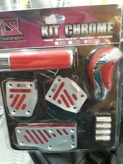 Console encapado + Kit de pedaleira Vermelho - comprar online