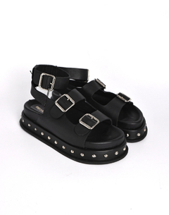 SANDALIAS CANARIAS NEGRO