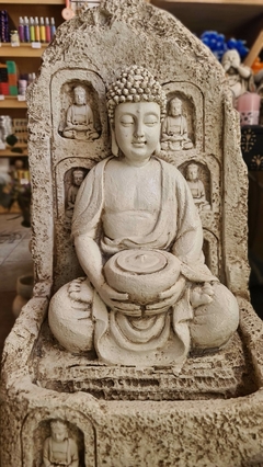 Fuente de agua Buda cascada con vasija Art 12047. - comprar online