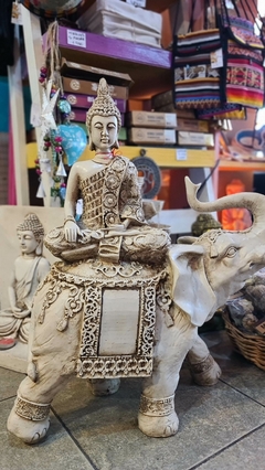 Buda Tahi meditando sobre elefante elefante Art 51062.