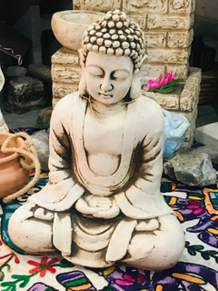 Buda meditando con manto 51057