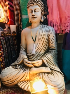 Buda grande sentado con manto 54031