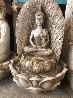 Fuente de agua Buda en flor de loto Art 52007 - comprar online