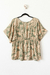 Blusa LAYNA, Verde estampado en internet