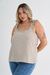 Top CLARISSA, Beige - comprar online