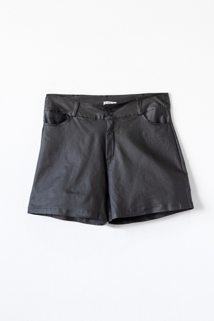 Short engomado negro sale