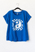 Remera YING YANG, Azul en internet