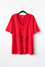 Remera NURIA, Rojo