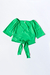 Top RUBÍ, Verde - Exclusivo online - Syes | E-Store