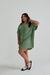 Camisa túnica DANNA, Verde - comprar online