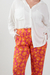 Pantalón ORIANA, Fucsia estampado - Syes | E-Store