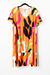 Vestido CALÍOPE, Naranja estampado - Syes | E-Store