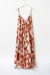 Vestido MAGNOLIA, estampado Terracota/ Rosa - Exclusivo online - Syes | E-Store