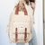 Mochila Matelasse Onda Beige