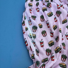 pijama hamburguesa rosa S FERIA - comprar online
