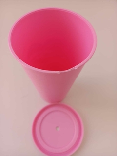 Vaso con tapa sos pura magia FERIA - comprar online