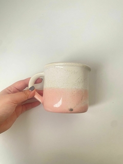 Tazon de ceramica rosa FERIA