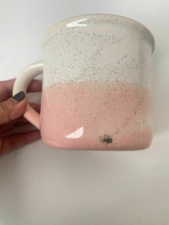 Tazon de ceramica rosa FERIA - comprar online