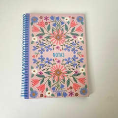cuaderno flexible flores notas FERIA