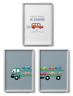 Cuadros Serie Camiones - comprar online