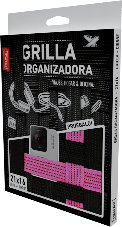 Grilla Organizadora 21x16 con Cierre - Fullpack