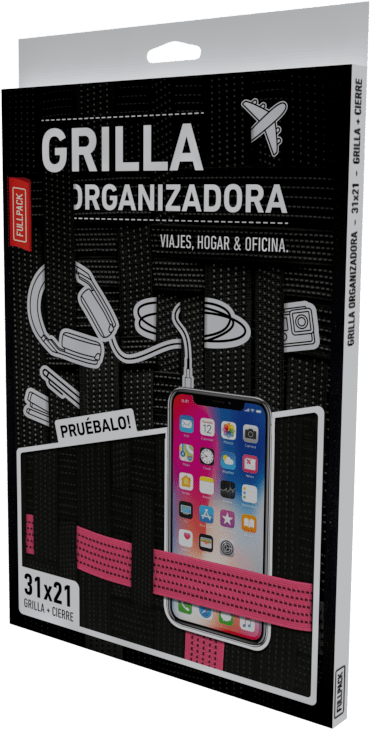 Grilla Organizadora 31x21 con Cierre - Fullpack