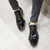 Zapato de vestir de hombre charol simil cuero - comprar online
