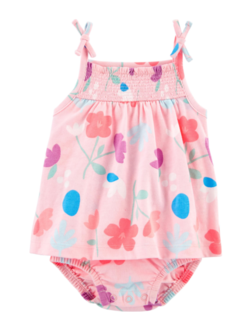 Boddy floral verão - carter's - rosa