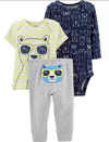 Conjunto 3 peças urso amarelo - carter's