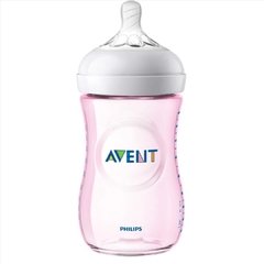 Mamadeira Pétala - Rosa 260 ml - Philips Avent  bico 1m+ - comprar online