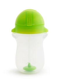 Copo Grande com Canudo Click Lock VERDE 296 ml - munchkin 02.11483 - comprar online