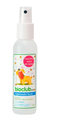 HIGIENE BUCAL PET CHEIRINHO REFRESCANTE BIOCLUB® 120ml